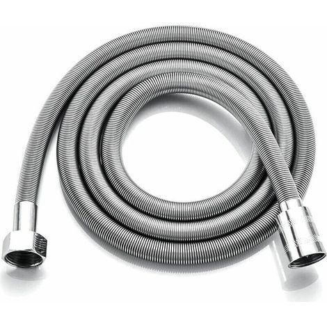 royaluxe -Flexible Douchette ,Tuyau de Douche 2m-2,50m en acier inoxydable , Flexible de Douche Universel ,raccord fileté universel(G1/2 pouces) (2-2.5m) (1/5)