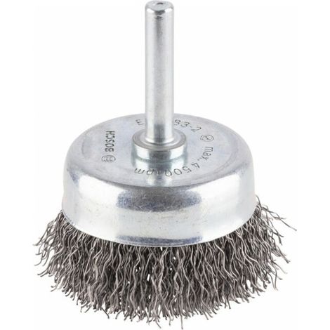 Brosse boisseau PRO Metal clean Bosch 50 x 0,30 mm tige droite - 2608622006