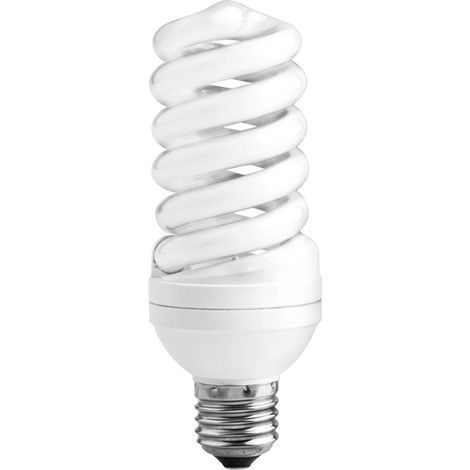 Lampadina matel spirale micro e27 40w a luce fredda a basso consumo