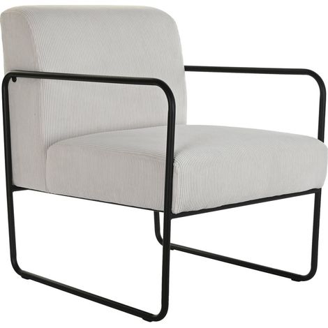 Polyestereisen -Sessel 64x74x79 Weiße Polyester -Eisen mehrfarbige Farbmaterial -FAMILION -SELBENE UND SELZENTETALE DETAILEN (1/5)