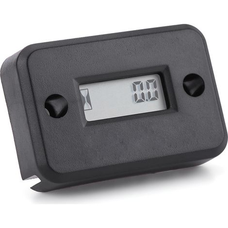 Compteur horaire de vibrations numérique sans fil adapté aux machines vibrantes, motos, véhicules tout-terrain, navires, etc. (1/5)