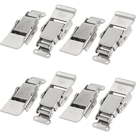 Loquets à bascule en acier inoxydable pour boîte outils, 60x30x10mm, 8 pièces (1/3)