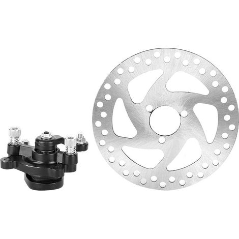 Kit de frein à disque arrière pour mini-scooter : disque de frein en alliage d'aluminium + étrier de frein adapté aux SUV à moteur rotatif (1/5)