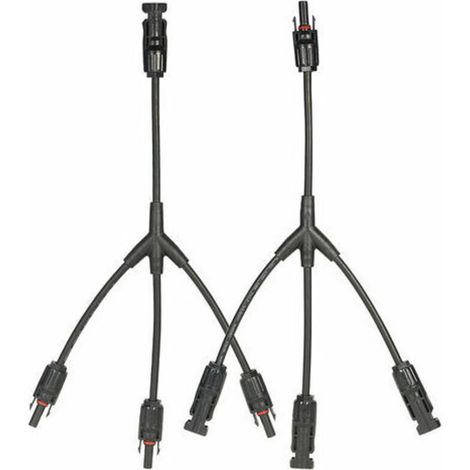 daptateur De Connecteur De Cable De Panneau Solaire Mc4 Branche Y, 1 Paire M/FFF Et F/MMM - 1 Paire M/FFF Et F/MMM (1/4)