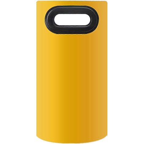 Aufbewahrungsbehälter für Einweichbeutel mit faltbaren Füßen, Waschbecken-Waschkorb mit Griffen-multi-16L Yellow (1/5)