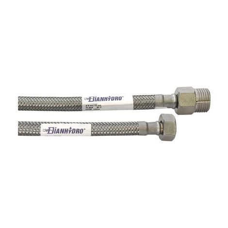Flessibile INOX Modello Prolungato Cm 45 Dh MF 3/8 x 3/8