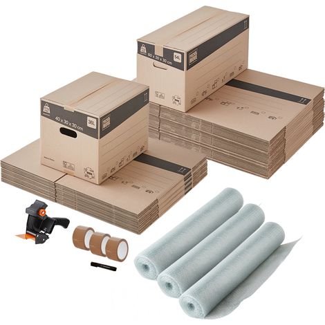 Kit déménagement T4/T5 + marqueur noir et 3 adhésifs offerts
