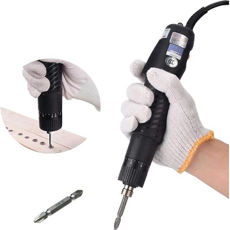 Electric Screwdriver Adjustable Torque 0.1-0.8 m · kg with 2 Bit (1/5)