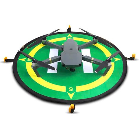 Alfombrilla de aterrizaje verde, impermeable y duradera. (1/5)