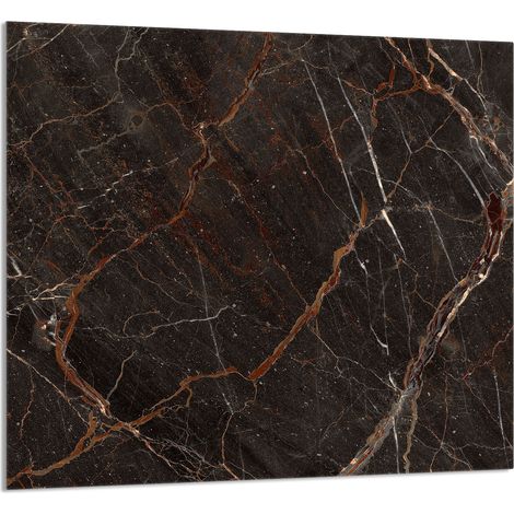 Panneau de verre pour cuisine 65x60 Marbre (1/5)