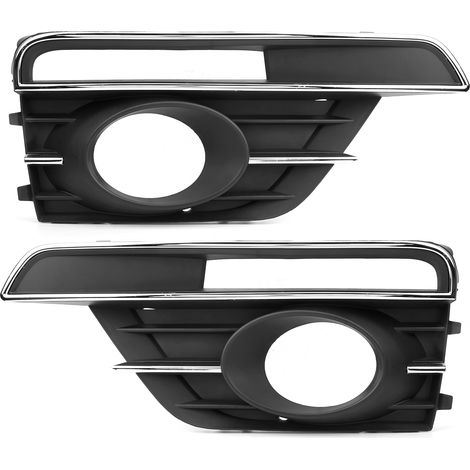 Paire de grilles de phares antibrouillard avant pare-chocs 5C5854662J 5C5854661J (1/5)