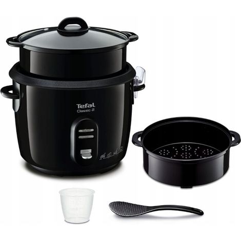 Tefal RK103811 Classic 2 cuociriso nero 5L