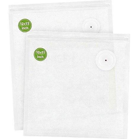 Sacs de mise sous vide, lot de 40 sacs réutilisables pour la conservation des aliments, la préparation des repas et la cuisson sous vide (1/5)