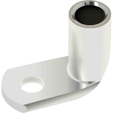 Rohrkabelschuhe unisoliert, abgewinkelt 90 Grad Querschnitt 16mm² - 1 Stück