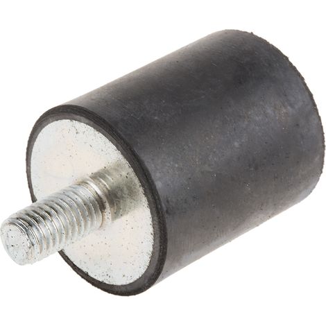 Plot antivibratoire mâle RS PRO M8 Ø 30mm en Caoutchouc naturel ( Prix pour Sachet de 4 ) (1/2)