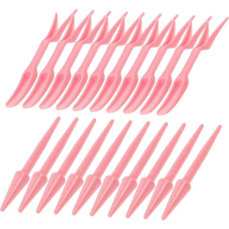 Plantoir de Jardin en Plastique, 20 Pcs, pour Semis et Boutures, Facilite Le Désherbage, Remplit Les Trous, Usage Maison et Ferme Couleur Aléatoire (1/5)