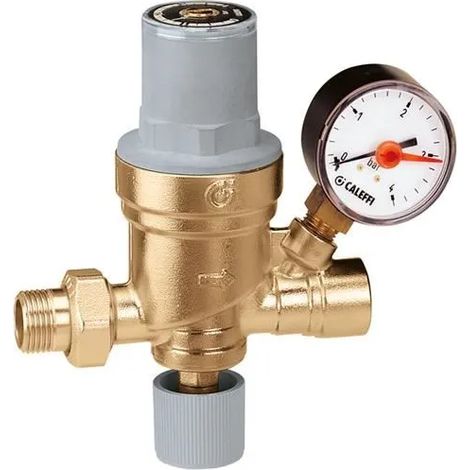 Automatische voreinstellbare Fülleinrichtung 1/2" mit Manometer Caleffi 553640  1/2" mit Manometer