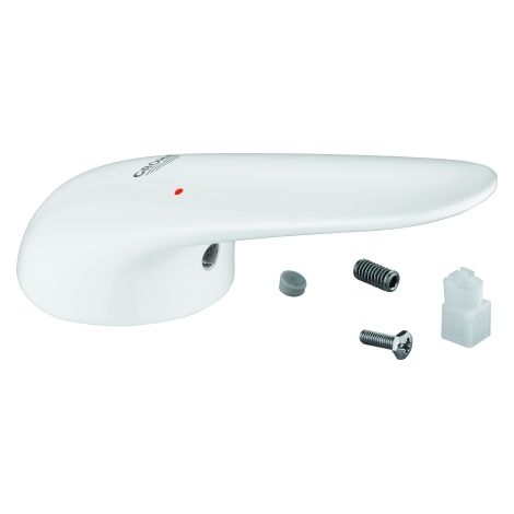 Grohe Hebel für Einhand-Waschtischbatterie 1/2" mit 35mm Kartusche, Moon White, 46951LS0 (1/3)