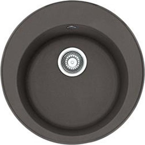 Franke Einbauspüle Pamira ROG 610-41 Fragranit+ Schiefergrau Stopfenventil