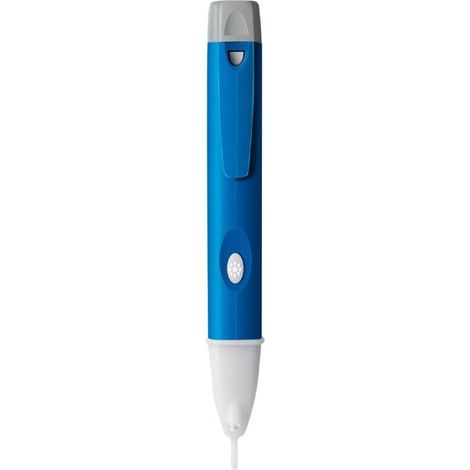 Stylo testeur de Tension Stylo détecteur de Tension ca Stylo de Test sans Contact électroscope à Crayon de Test à Induction électrique 90-1000V (Color : Blue, Size : S)