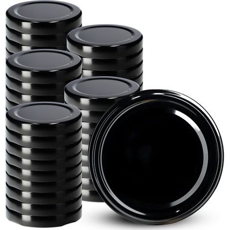 KADAX Deckel fi58 Packung 50 Stück schwarz (1/5)