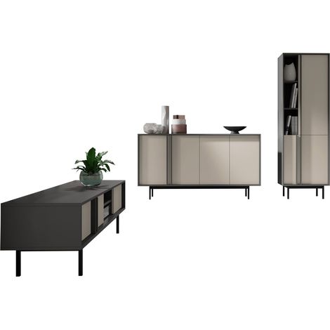 Conjunto de salón Levali 115, Beige