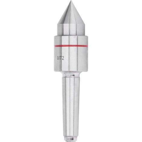 Centreur MT2 en Acier Carbone 60° pour Tour CNC Haute Précision (1/5)