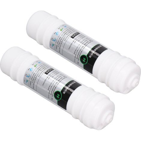 10-Zoll-PP-Baumwoll-Wasserfilterkartusche, 2er-Pack, universeller Schnellanschluss, kompatibler Ersatz für Wasserreiniger (1/5)