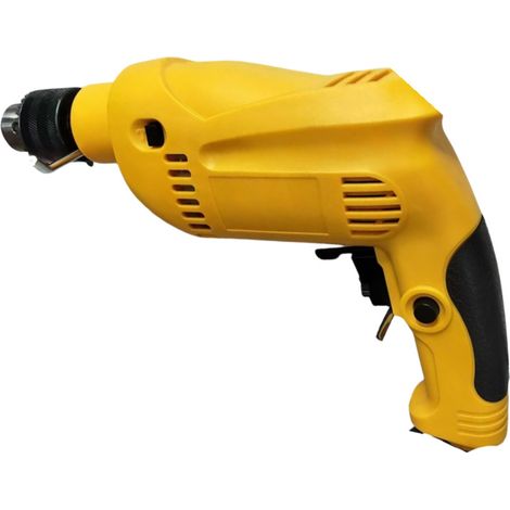 Perceuse à Main Pistolet 10/13mm Tension Universelle 110-220V Prise EU Adaptable, Perceuse Électrique Bricolage Domestique Multimatériaux (1/3)