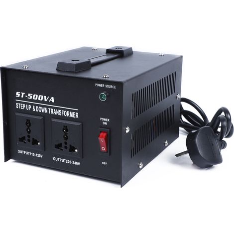 Convertidor de voltaje inteligente y eficiente para electrodomésticos, 500 W