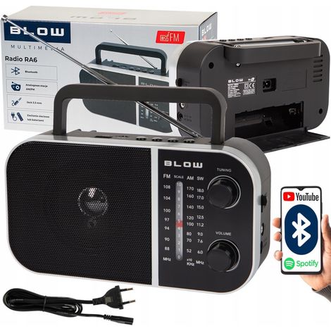 Radio portátil analógica AM/FM RA6 (1/5)