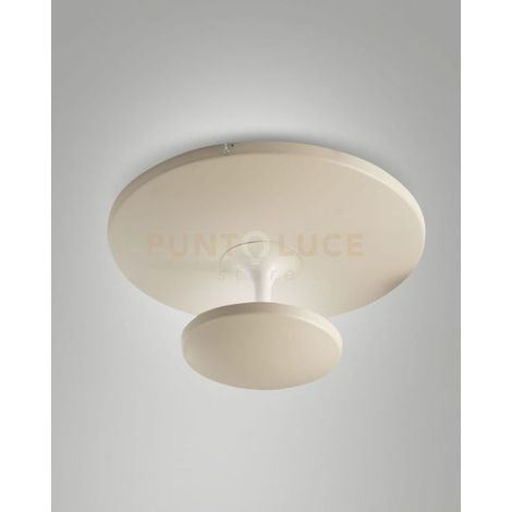 Conrad Plafoniera Sabbia 1 Luce Stile Caldo Collezione Fabas Design Moderno