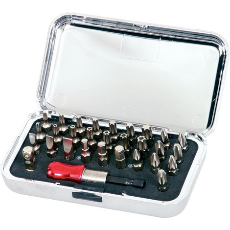 KS Tools 1/4" CHROMEplus Bit-Satz, 30-tlg - 911.2070 (1/2)