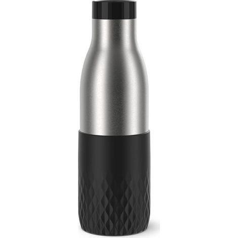 EMSA Bludrop Sleeve N3110500 borraccia Fitness Sport 500 ml Acciaio inox Nero (1/5)