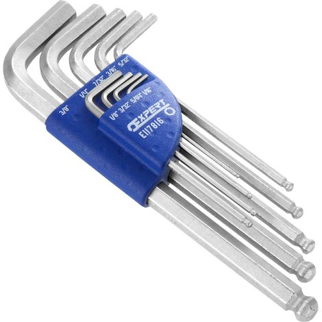 Juego con 8 llaves largas EXPERT E117816