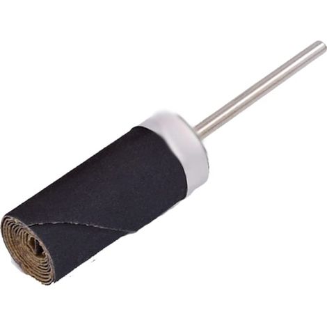 Bâtons de ponçage grain 2000 bâton de polissage rouleau tambours de ponçage ponceuse papier de verre rotatif pour modèles en plastique accessoires d'outils de ponçage pour métal et bois assortis (1/5)