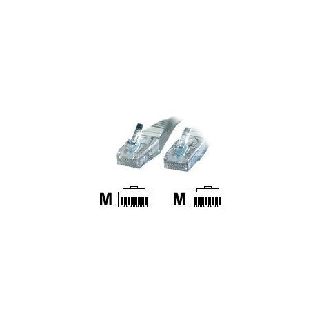 Value 21.99.0901 RJ45 Patchkabel CAT 6 U/UTP 1.00 m Grau 1 St. (1/2)