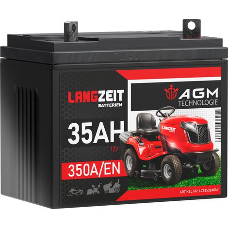 Langzeit Rasentraktor Batterie 35Ah 12V AGM PPR (1/4)