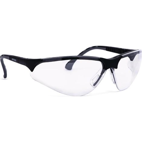 INFIELD SAFETY Schutzbrille Terminator EN 166Fassung: Kristall, Scheibe: klar Polycarbonat