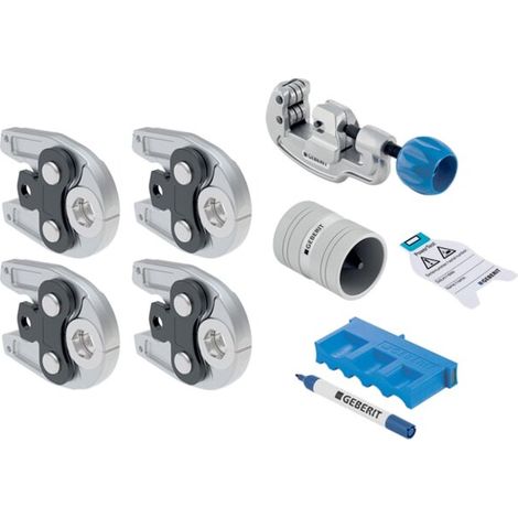 Geberit 690191001 Ensemble de matrices de sertissage Mapress d15-28 (1/4)