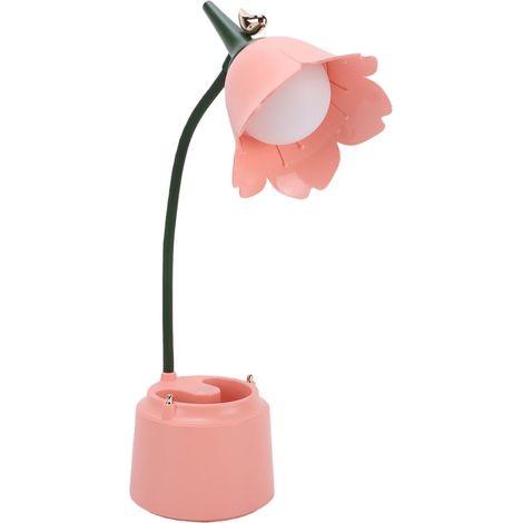 Lampe de Table à Fleurs, Chevet Température Couleur 3 Niveaux (1/5)