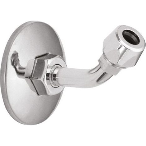 Curvetta sottolavabo 45° girevole ed estraibile 1/2”×3/8”×10 cm Tecom