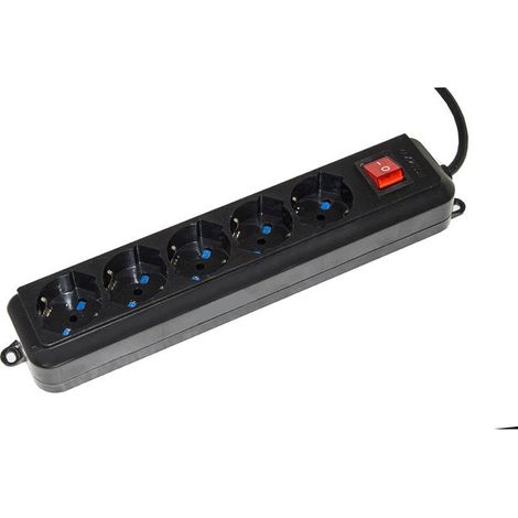 Lien Multi-socket 5 Prises Universelles Ita Schuko 10 16A Plug 16 A Avec Interr