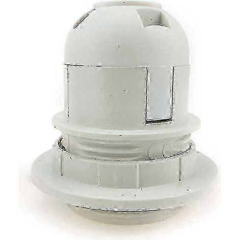 Schraubfassung E27 M10 für Glühbirnen, Lampen, Pendelleuchten, Lampenschirmkragen – Gut-white (1/3)