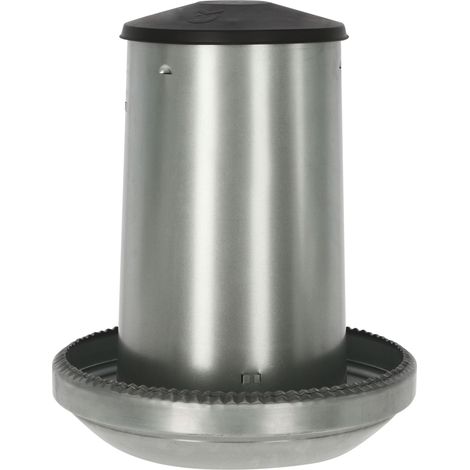 Futterautomat für Hühner/Puten verzinkt, 40 kg