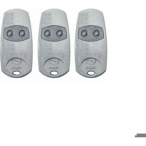 Telecommande d'origine Came TOP432EE 3 pieces. Frequence de code fixe 433,92 MHz-HLD