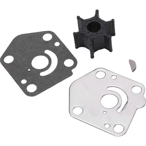 Kit de turbine de pompe à eau 1740093951, kit de réparation et de remise à neuf, compatible avec les moteurs quatre temps de 9,9 ch (modèles 1997-2010). (1/4)