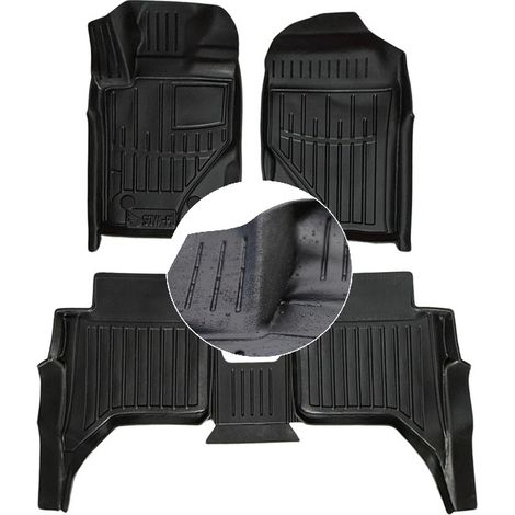 Tapis et essuie-glaces en caoutchouc pour VW Amarok 2 à partir de 2022 - UD TUBES (1/5)