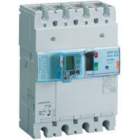 Disjoncteur électronique différentiel DPX³250 pouvoir de coupure 25kA 400V - 4P - 100A - LEGRAND