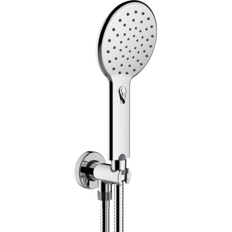 AGUA-LIFE Kit supporto fisso con presa acqua - doccia AGUA-LIFE ø 120 mm - CROMOLUX cm 150 C12009C00030004 (1/4)
